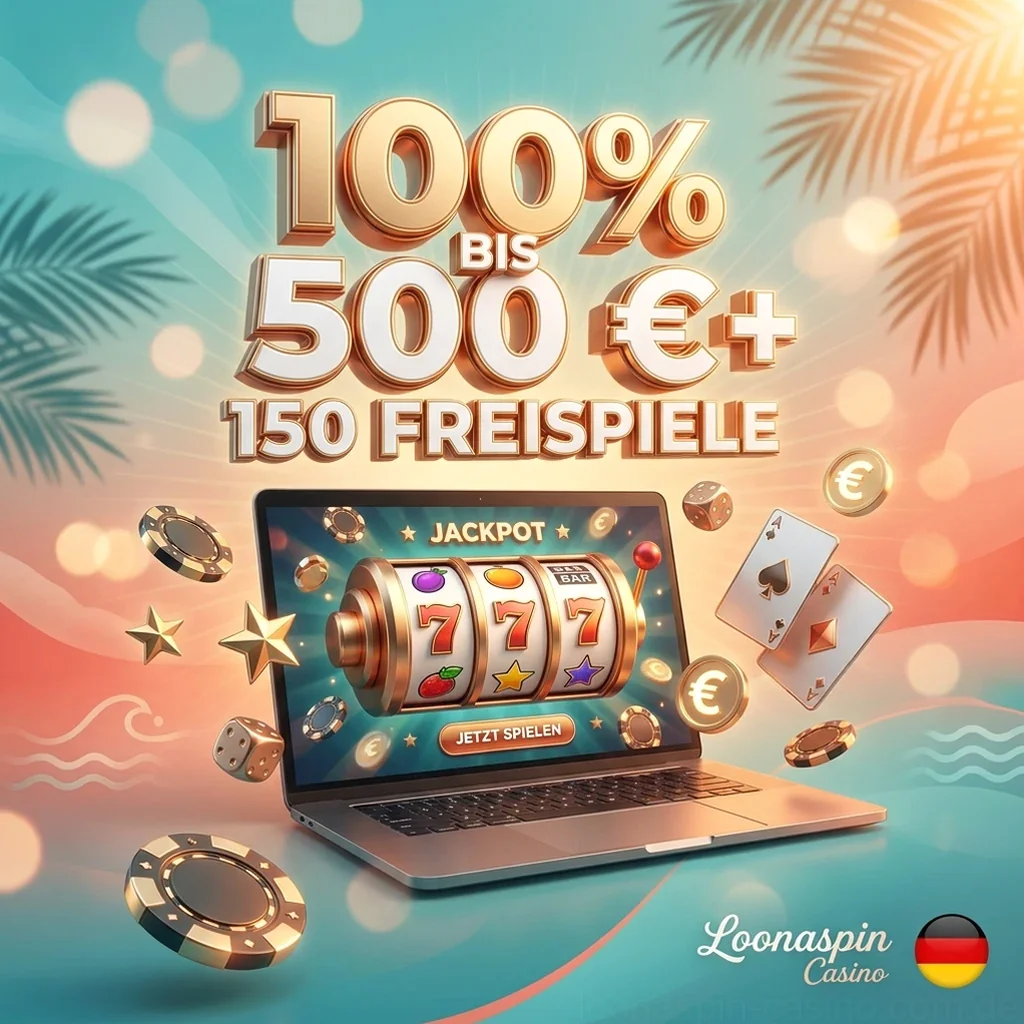 100% BIS 500 €+ 150 FREISPIELE
